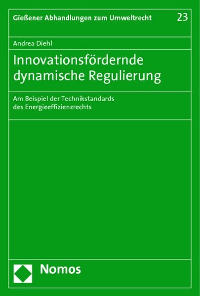 Produktbild: Innovationsf&ouml;rdernde dynamische Regulierung