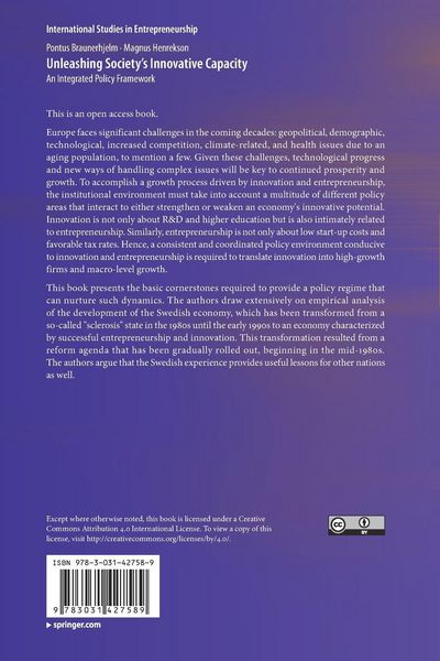 Produktbild: Unleashing Society&rsquo;s Innovative Capacity