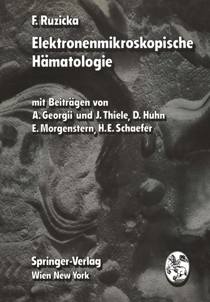 Produktbild: Elektronenmikroskopische H&auml;matologie