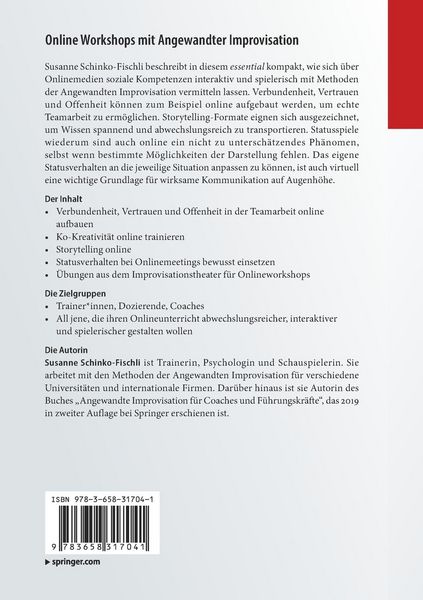 Produktbild: Online Workshops mit Angewandter Improvisation