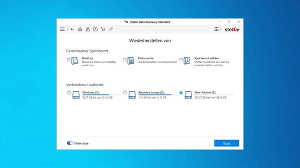 Stellar Data Recovery 10 Standard (1 Jahr I 1 PC)