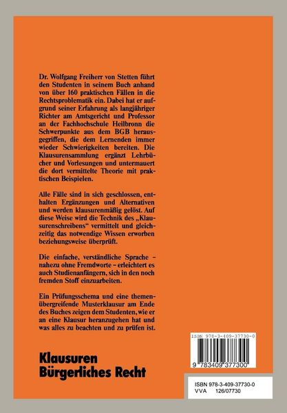 Produktbild: Klausuren B&uuml;rgerliches Recht