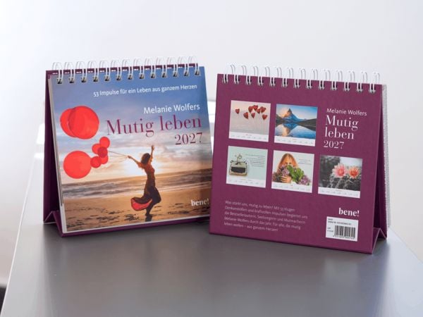 Produktbild: Wochenkalender 2027: Mutig leben