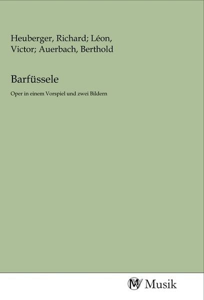 Barfüssele, Taschenbuch von , MV-Musik, 9783968771045