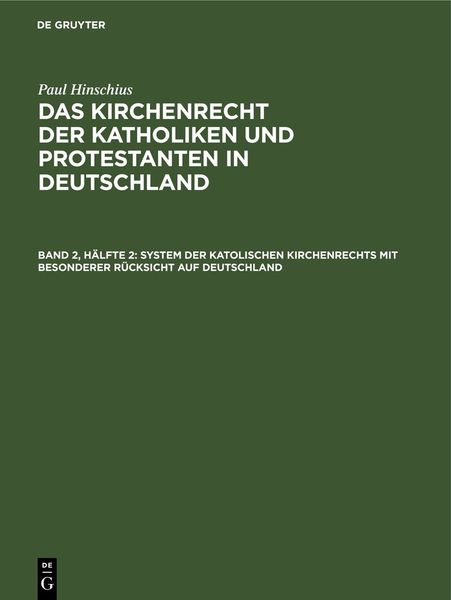 Produktbild: System der katolischen Kirchenrechts mit besonderer R&uuml;cksicht auf Deutschland