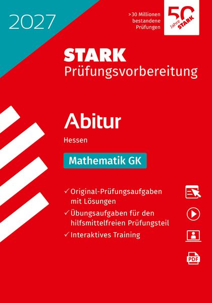 Produktbild: STARK Mathematik GK - Abitur 2027 Hessen - Pr&uuml;fungsvorbereitung