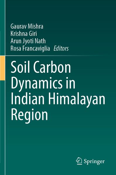 Produktbild: Soil Carbon Dynamics in Indian Himalayan Region