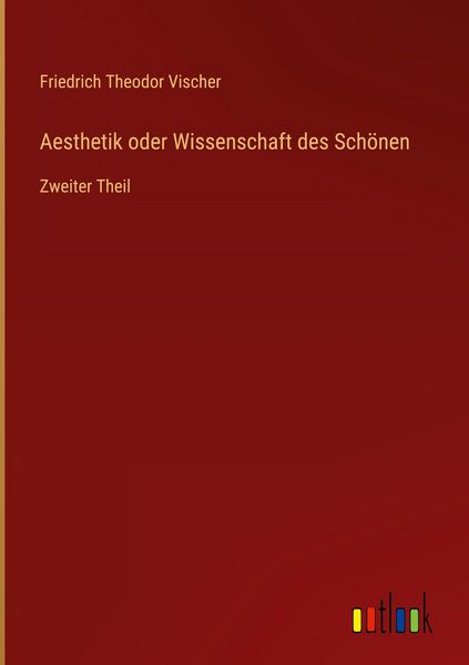 Produktbild: Aesthetik oder Wissenschaft des Sch&ouml;nen