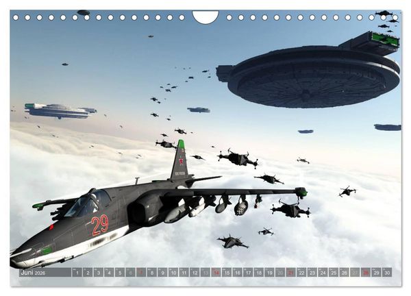 Produktbild: Planetare Traumwelten (Wandkalender 2026 DIN A4 quer), CALVENDO Monatskalender