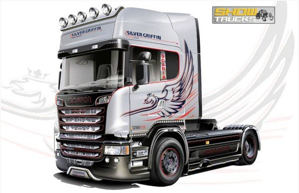 Italeri 3906 Scania R730 Streamline 4x2 Truckmodell Bausatz 1:24