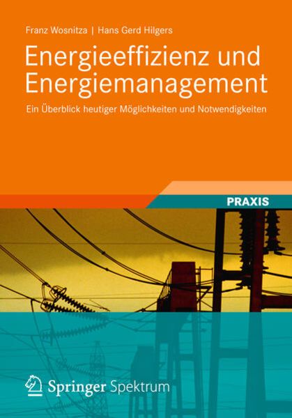 Energieeffizienz und Energiemanagement, Gebundene Ausgabe von Franz Wosnitza , Hans Gerd Hilgers, Vieweg & Teubner, 9783834819413