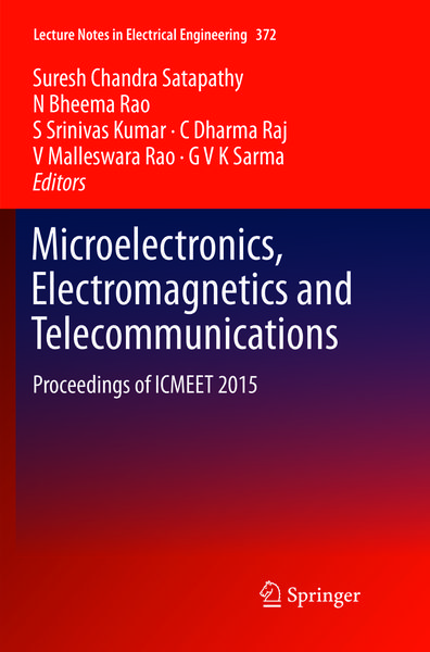 Produktbild: Microelectronics, Electromagnetics and Telecommunications