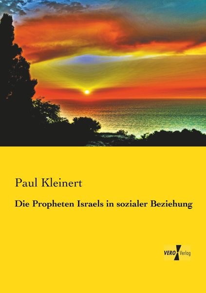 Produktbild: Die Propheten Israels in sozialer Beziehung