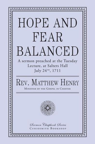 Produktbild: Hope and Fear Balanced