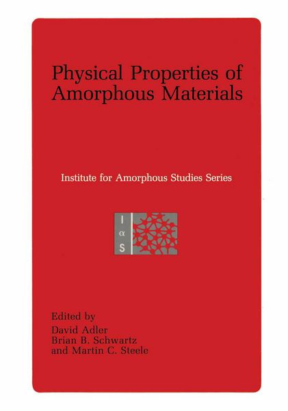 Produktbild: Physical Properties of Amorphous Materials