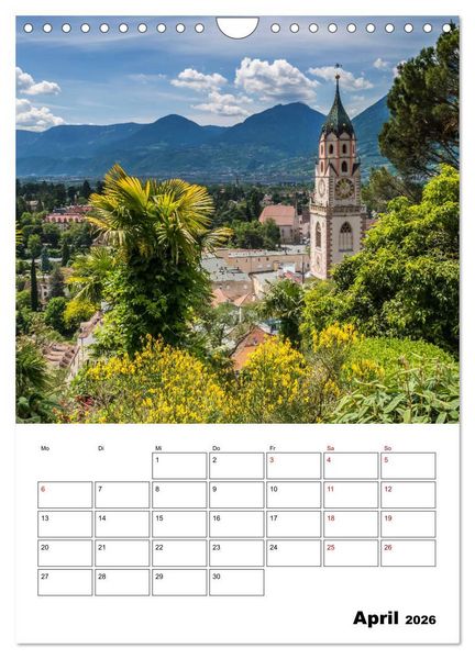 Produktbild: MERAN Terminplaner (Wandkalender 2026 DIN A4 hoch), CALVENDO Monatskalender
