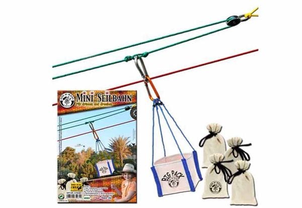 Corvus A750261 - Kids-at-Work, Mini-Seilbahn für drinnen und draußen