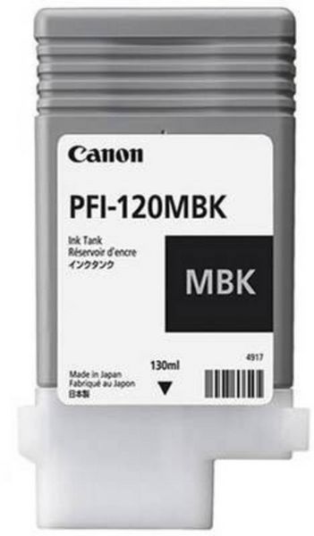 Produktbild: Canon Druckerpatrone PFI-120MBK Original Matt Schwarz 2884C001
