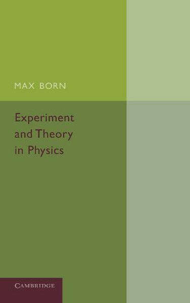 Produktbild: Experiment and Theory in Physics