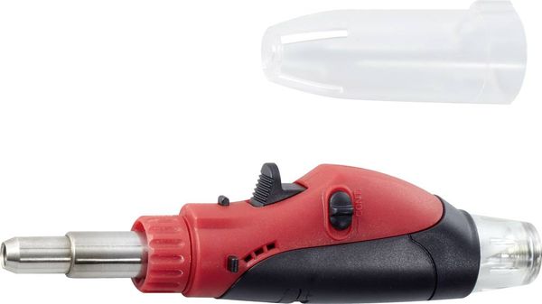 TOOLCRAFT TC-HSK-27 27tlg. Schrumpfschlauchset mit 1300°C Mini-Heißgasbrenner