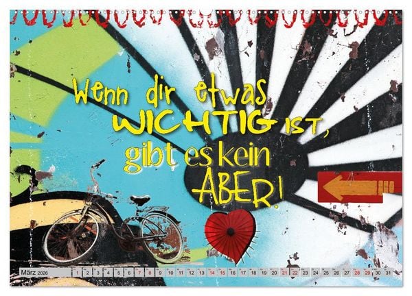 Produktbild: Optimisten leben l&auml;nger (hochwertiger Premium Wandkalender 2026 DIN A2 quer), Kunstdruck in Hochglanz
