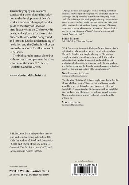 Produktbild: C.S. Lewis-An Annotated Bibliography and Resource