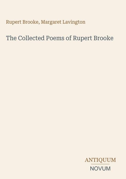Produktbild: The Collected Poems of Rupert Brooke