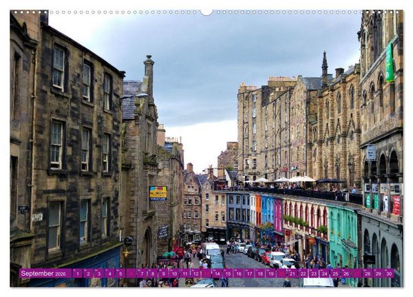 Produktbild: Schottland - Impressionen von magischen Orten (hochwertiger Premium Wandkalender 2026 DIN A2 quer), Kunstdruck in Hochglanz