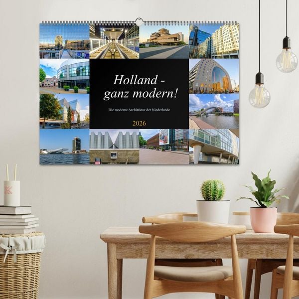 Produktbild: Holland - ganz modern! (Wandkalender 2026 DIN A2 quer), CALVENDO Monatskalender