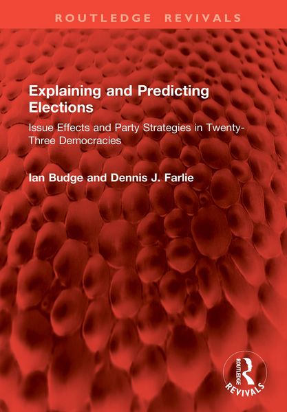 Produktbild: Explaining and Predicting Elections