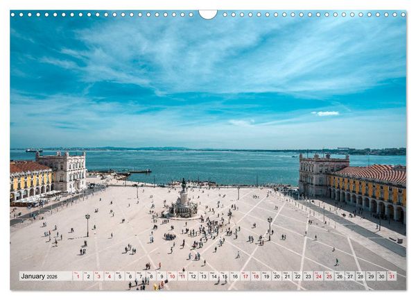 Produktbild: Lisbon - Perspectives (Wall Calendar 2026 DIN A3 landscape), CALVENDO 12 Month Wall Calendar