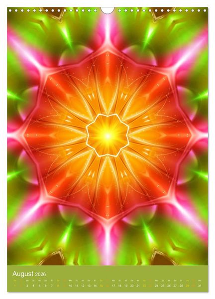 Produktbild: Lichtvolle Mandalas (Wandkalender 2026 DIN A3 hoch), CALVENDO Monatskalender