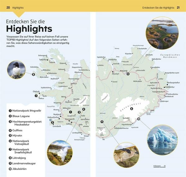 Produktbild: TOP10 Reisef&uuml;hrer Island