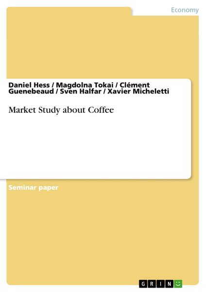 Produktbild: Market Study about Coffee