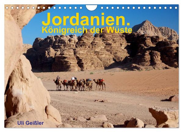 Produktbild: Jordanien. K&ouml;nigreich in der W&uuml;ste (Wandkalender 2026 DIN A4 quer), CALVENDO Monatskalender