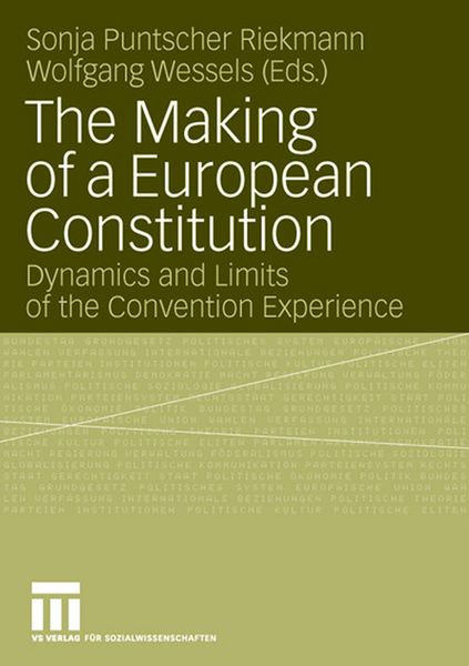 Produktbild: The Making of a European Constitution