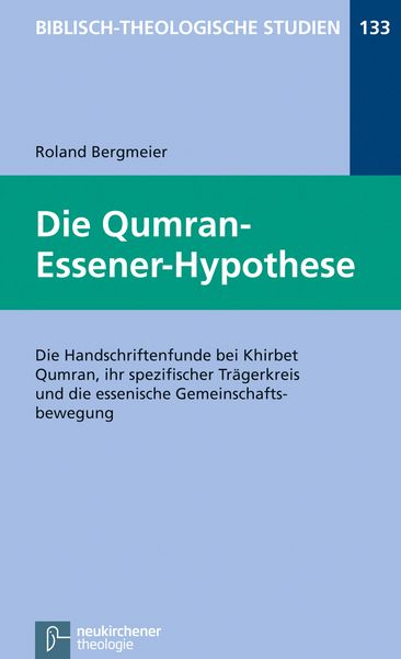 Produktbild: Die Qumran-Essener-Hypothese