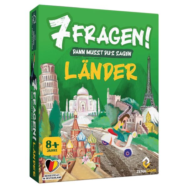 Produktbild: ZENAGAME - 7 Fragen! Dann musst Dus sagen L&auml;nder