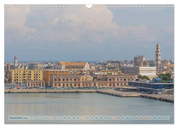 Produktbild: Altstadt Bari Vecchia (Wandkalender 2026 DIN A3 quer), CALVENDO Monatskalender