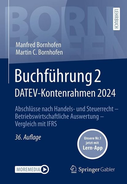 Produktbild: Buchf&uuml;hrung 2 DATEV-Kontenrahmen 2024