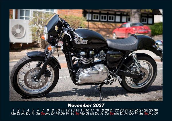 Produktbild: Motorr&auml;der 2027 Fotokalender DIN A5