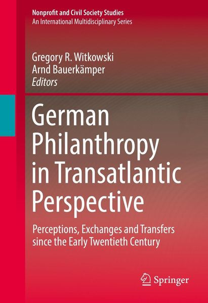 Produktbild: German Philanthropy in Transatlantic Perspective