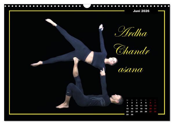 Produktbild: Yoga - Asana (Wandkalender 2026 DIN A3 quer), CALVENDO Monatskalender