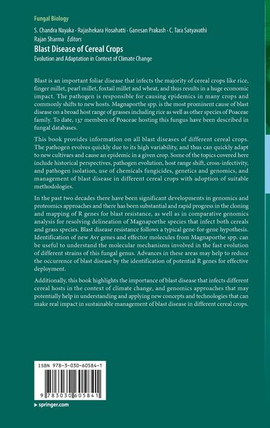 Produktbild: Blast Disease of Cereal Crops