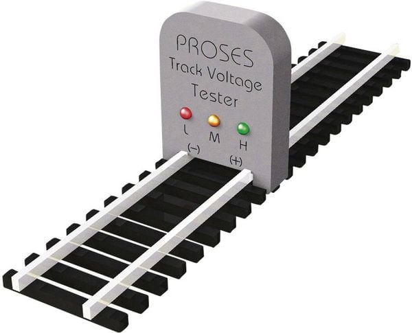 Produktbild: Proses PVT-001 H0, 00, Z, N, TT Spannungspr&uuml;fer Zweileiter-Gleis