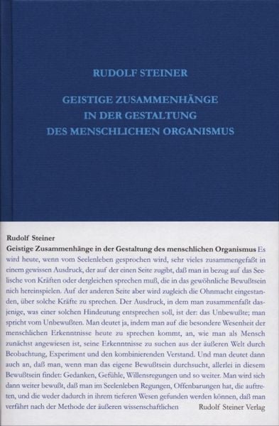 Produktbild: Geistige Zusammenh&auml;nge in der Gestaltung des menschlichen Organismus