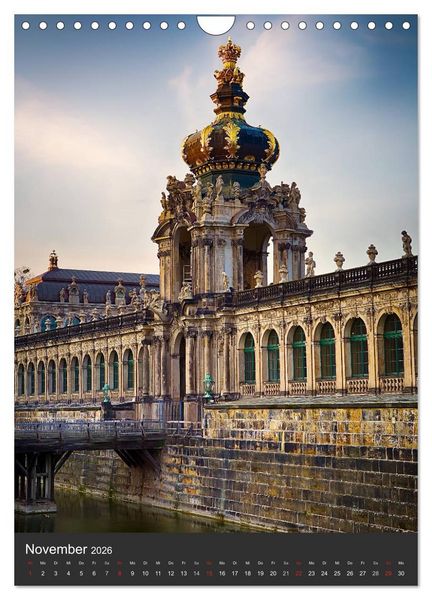 Produktbild: Mein Dresden (Wandkalender 2026 DIN A4 hoch), CALVENDO Monatskalender