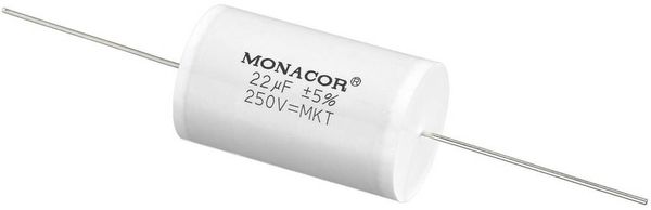 Monacor MKTA-220 Lautsprecher-Kondensator 22 µF