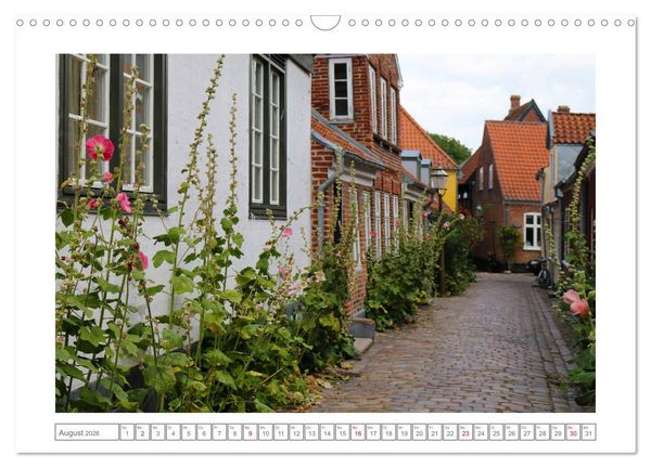 Produktbild: Ribe, D&auml;nemarks alte Stadt mit Mittelaltercharme und Wikinger-Vergangenheit (Wandkalender 2026 DIN A3 quer), CALVENDO Monatskalender