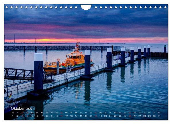 Produktbild: Impressionen vom JadeWeserPort (Wandkalender 2026 DIN A4 quer), CALVENDO Monatskalender